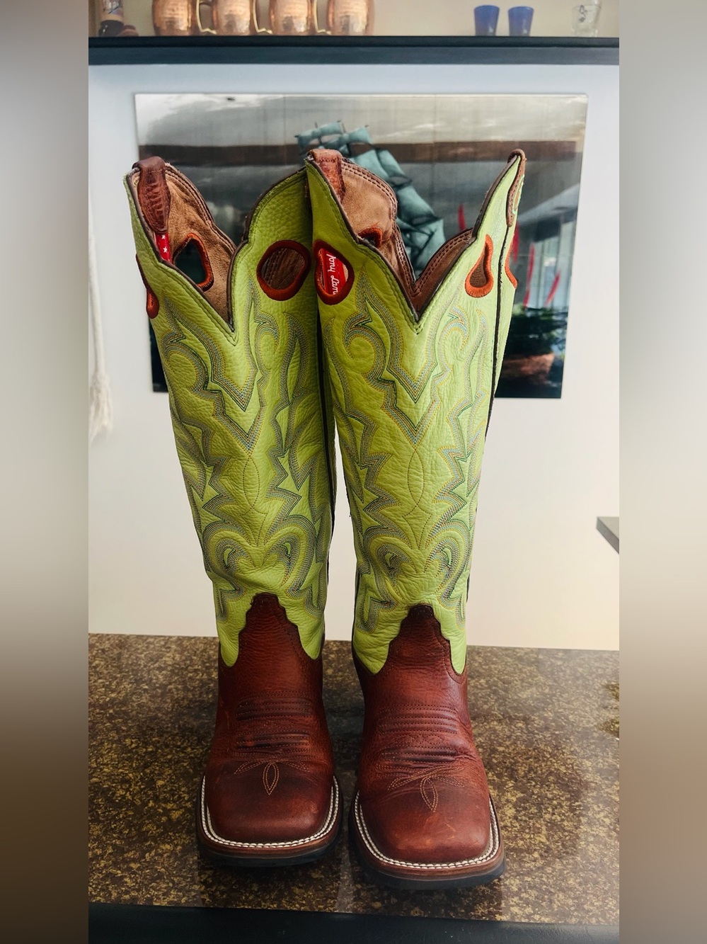 Tony Lama RR2005L 3R Buckaroo Boots